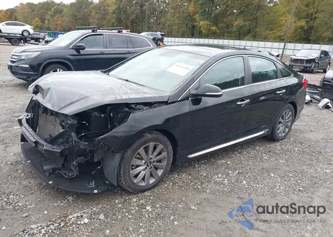 2017 Hyundai Sonata Sport z USA, uszkodzony, nr VIN 5NPE34AF5HH550252